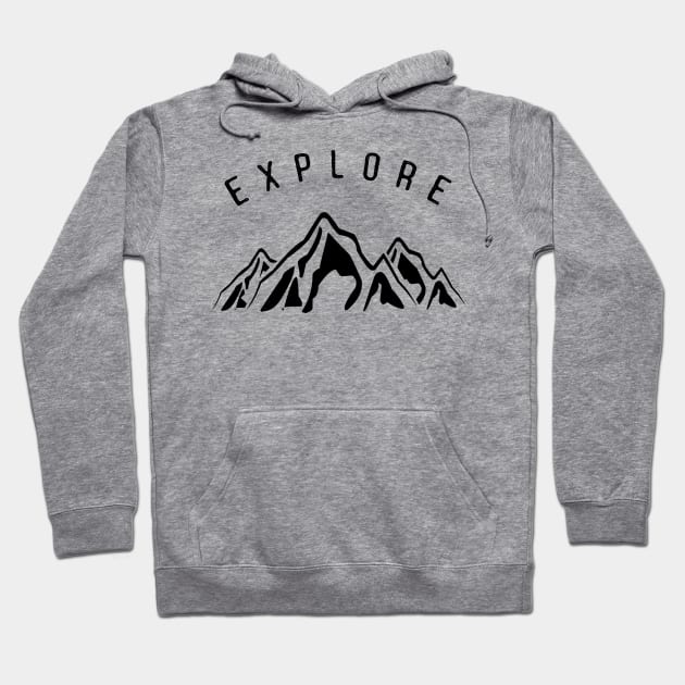 MOUNTAIN EXPLORE Hoodie by Ajiw